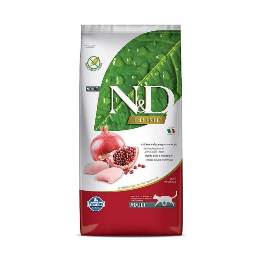 N&d Tahılsız Tavuklu Narlı Yetişkin Kedi Maması 10 KG | SRC: Barcode: 8010276024930